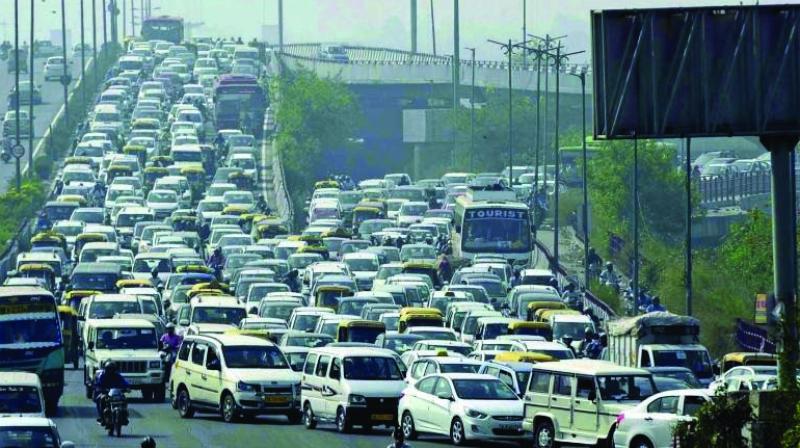 The petitioner contended that due to the high number of vehicles parked, wide roads had become congested.