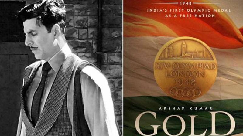 Akshay Kumar wtih Balbir Singh.