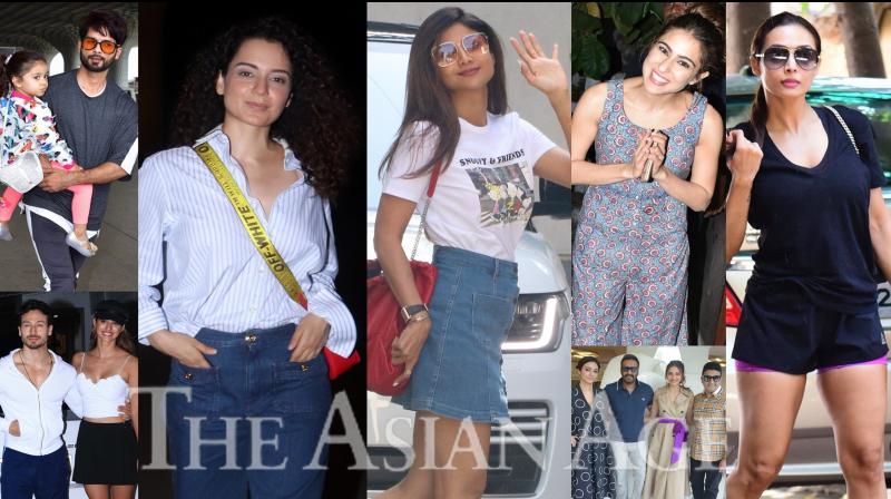 City of stars: Ajay-Tabu, Kangana, Malaika, Shahid & others clicked in Mumbai City of stars: Ajay-Tabu, Kangana, Malaika, Shahid & others clicked in Mumbai