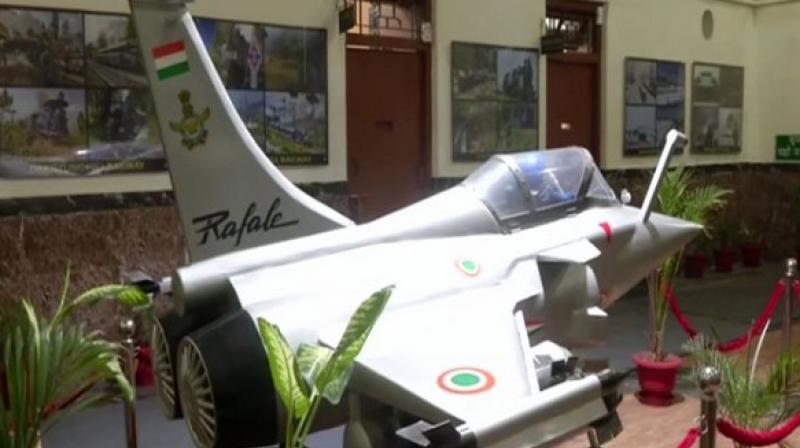 Railway engineers also made a Make -In-India Lion, Steam loco Model, PSLV model and other from the scrap in the workshop. (Photo: ANI)