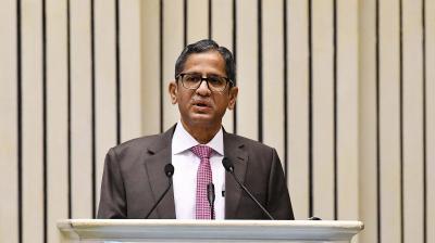  Chief Justice of India N.V. Ramana. (PTI)