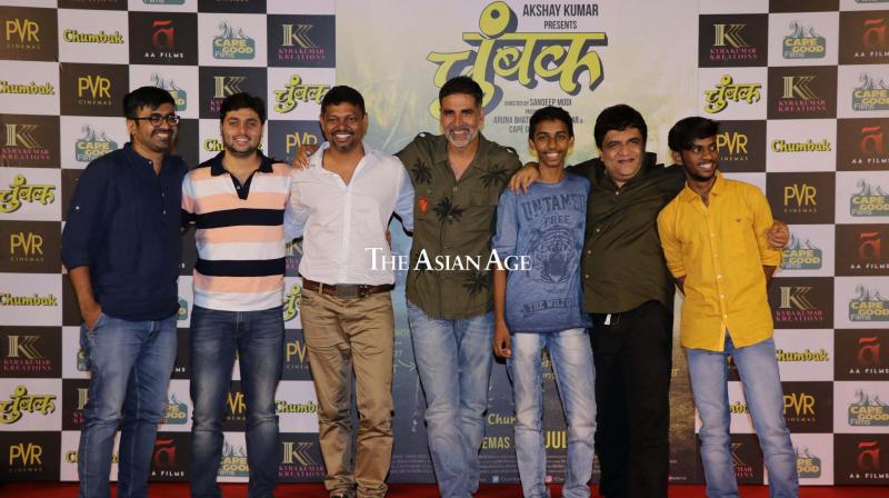 Akshay Kumar unveils Marathi Talkies MAMI Opening Film Chumbak Akshay Kumar unveils Marathi Talkies MAMI Opening Film Chumbak
