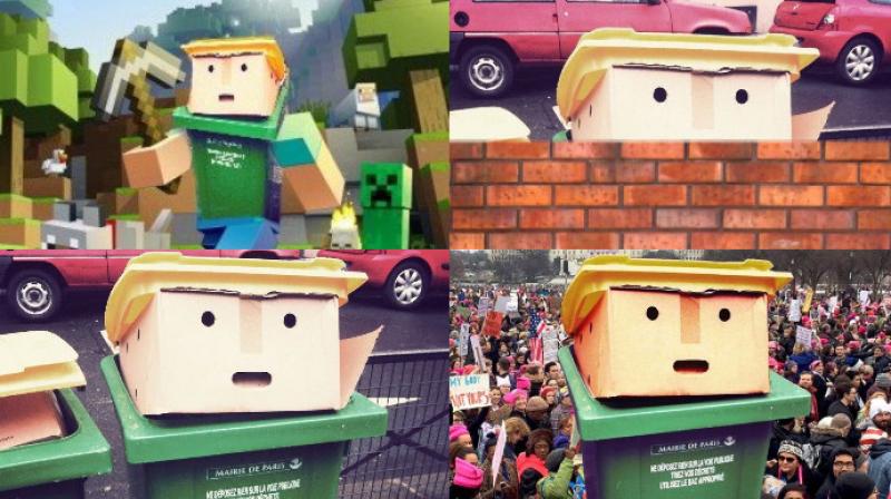 The Internet had a funny take on a Donald Trump-looking dustbin The Internet had a funny take on a Donald Trump-looking dustbin