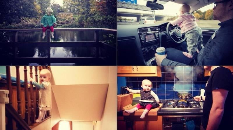 Man photoshops daughter in terrifying places to send a message