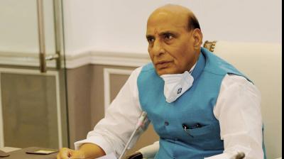  Defence Minister Rajnath Singh. (PTI Photo)