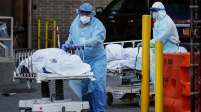  A total of 375,070 deaths have been registered across the globe from 6,258,474 cases. (AP Photo)