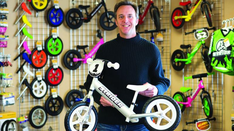 Ryan McFarland, Founder and CEO of Strider Sports Int Inc.