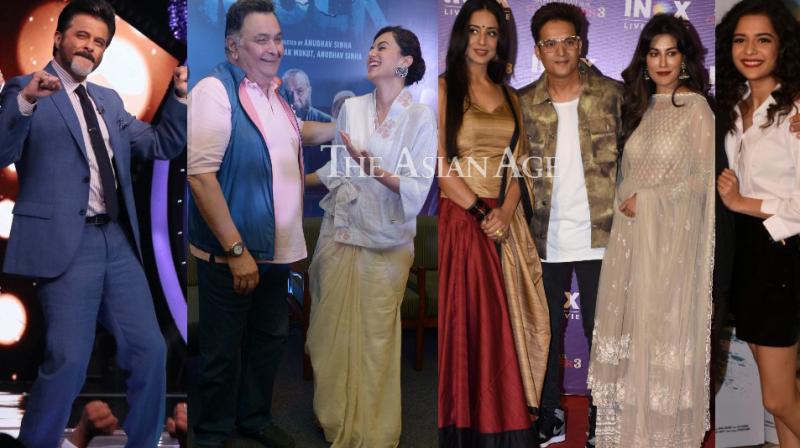 Taapsee-Rishi, Anil, SBG 3 team, others go all guns blazing for their ventures Taapsee-Rishi, Anil, SBG 3 team, others go all guns blazing for their ventures