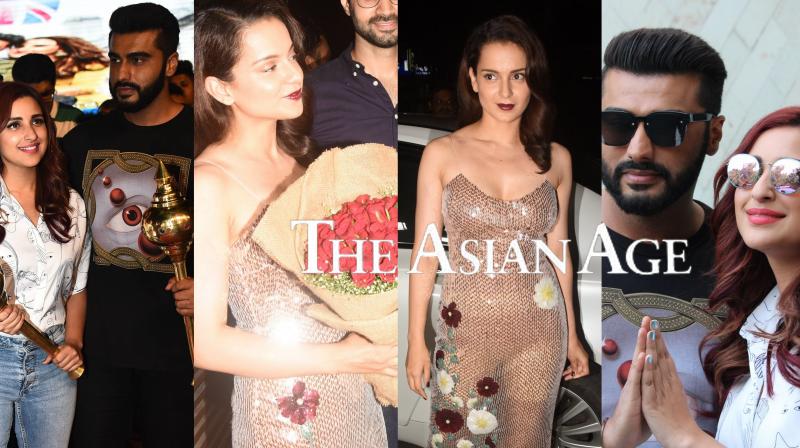 In Photos: Arjun-Parineeti promote NE, Kangana celebrates film wrap up In Photos: Arjun-Parineeti promote NE, Kangana celebrates film wrap up