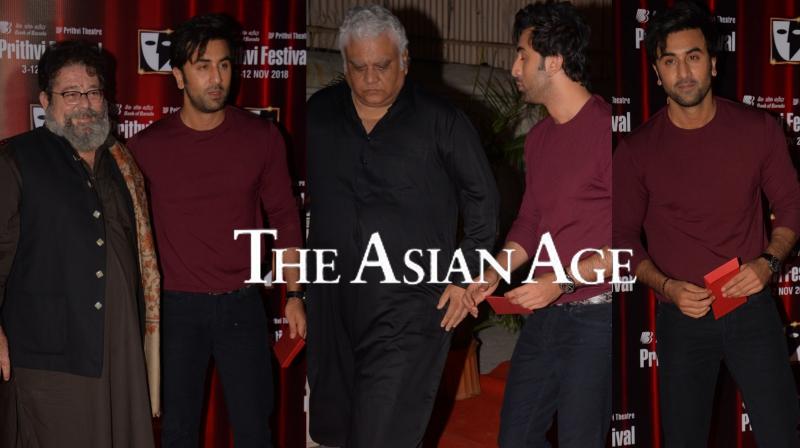 Prithvi Theatre turns 40: Ranbir Kapoor attends iconic festival Prithvi Theatre turns 40: Ranbir Kapoor attends iconic festival