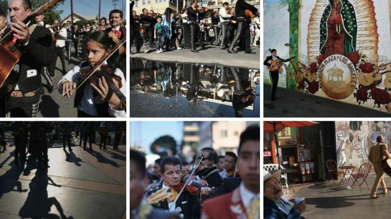 Mexican musicians honour patron saint at the Santa Cecilia festival