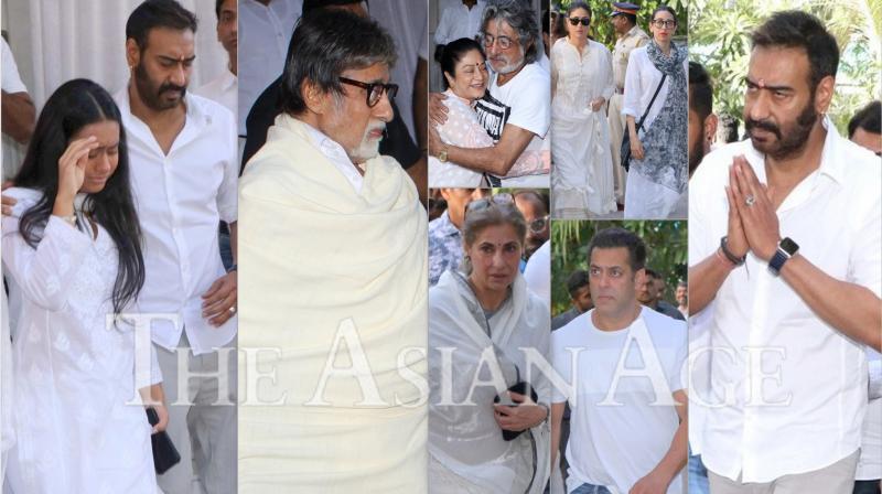 Veeru Devgan prayer meet: Big B, Salman, Kareena & others pay homage