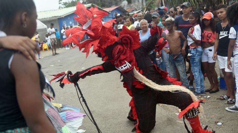 Panama City celebrates Congos and Devils carnival