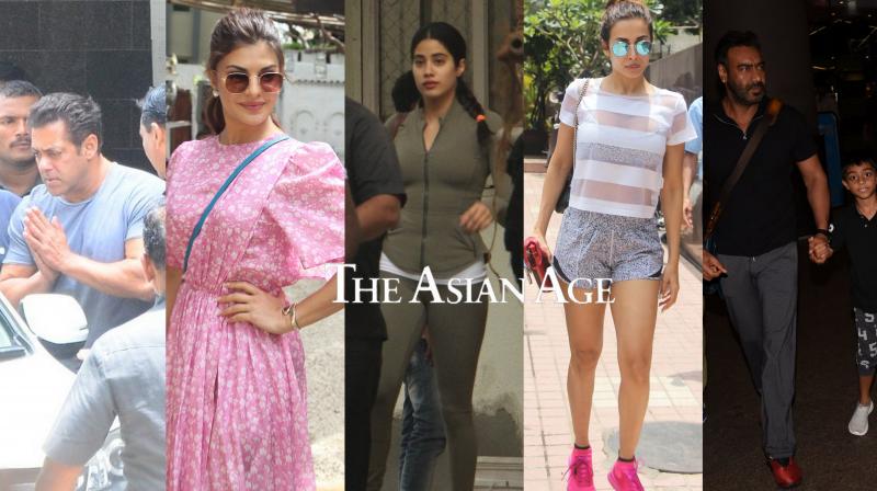 Spotted: Salman, Ajay, Janhvi, Jacqueline, Malaika step out in style