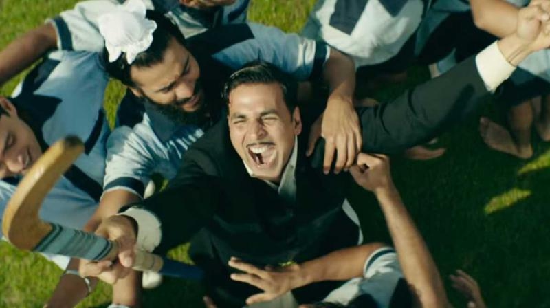 Akshay Kumar in a still from Gold. Akshay Kumar in a still from Gold.