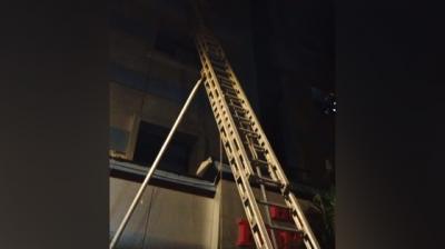 Fire brigade successfuly doused the fire. (ANI)