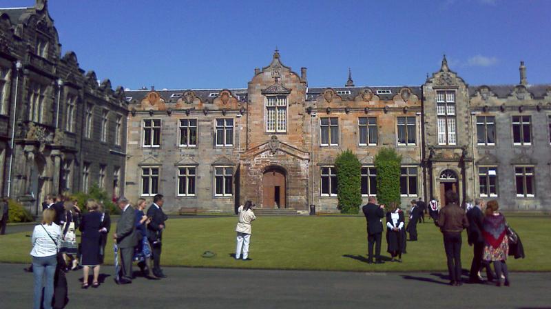 The staffers will be employed at the familys new luxurious mansion, bought so that the daughter wont have to stay in general student accommodation during the four years she spends studying at the leading Scottish university.