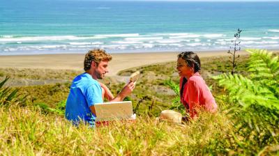 A still from the movie Falling Inn Love, where they discover letters from the past, used for representational purposes only.