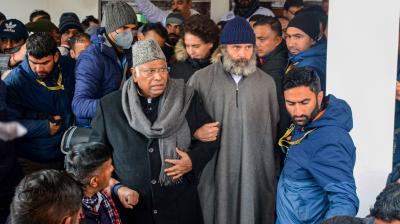 [The Asian Age]Amid snowfall, Congress holds rally to mark culmination of Bharat Jodo Yatra