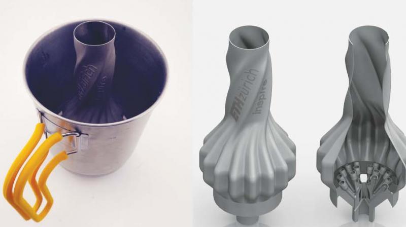 The PeakBoil Stove allows you to cook while camping even in windy conditions.