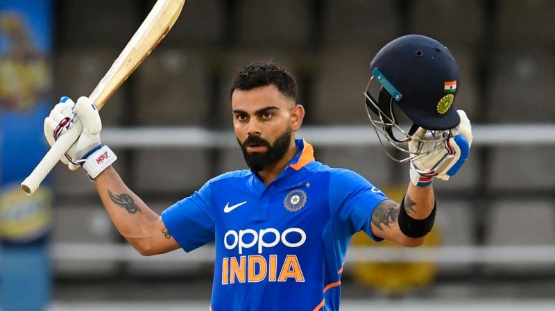 With this victory, India won the three-match ODI series by 2-0 after the first ODI got abandoned due to rain. (Photo: AFP) With this victory, India won the three-match ODI series by 2-0 after the first ODI got abandoned due to rain. (Photo: AFP)