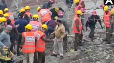 Gurgaon Building Collapse 6 Dead Rescue Operations Underway