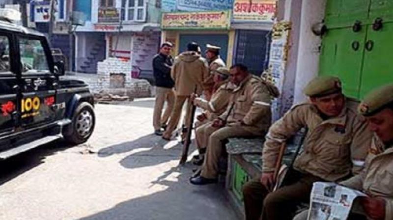 The incident took place in Saraiya village late on Saturday night where a  puja  was being held at a temple. (Photo: PTI)
