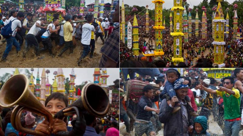 Hundreds participate in Behdienkhlam festival in Meghalaya