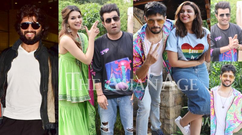 Oh Snap: Vijay, Kriti, Sidharth, Parineeti and others step out in style