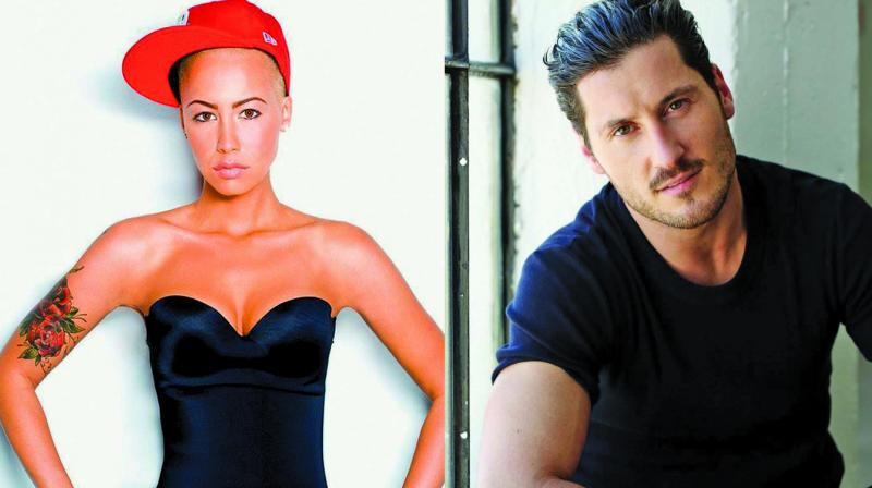 Amber Rose and Val Chmerkovskiy