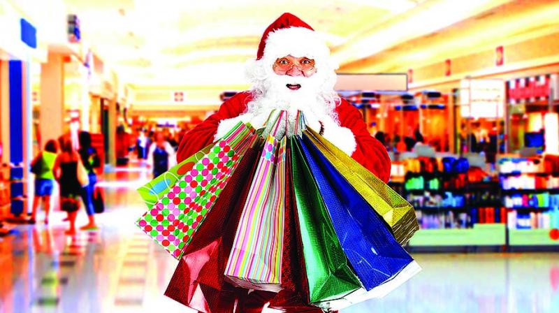 After note-ban, shopping for Christmas a low-key affair After note-ban, shopping for Christmas a low-key affair