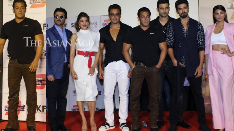 Salmans Race 3 team is one happy family as they come together for thriller