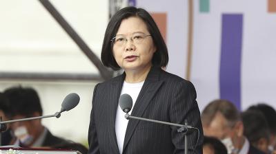 Taiwanese President Tsai Ing-wen. (AP file photo)