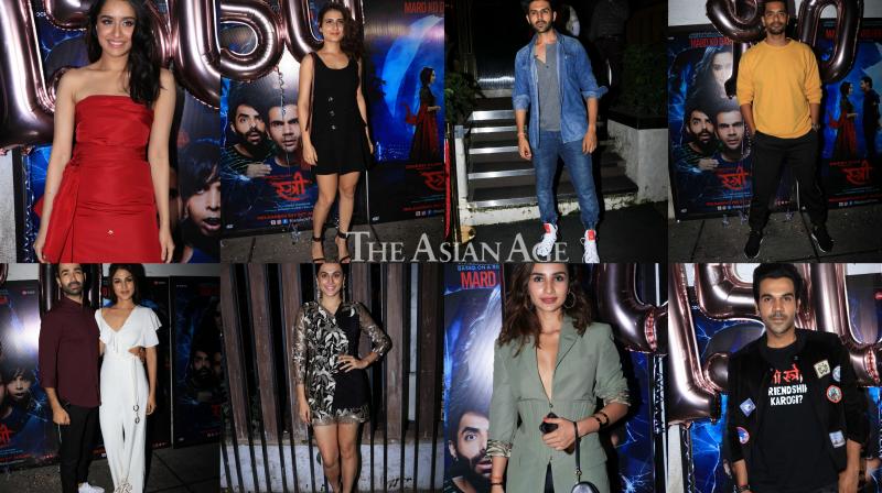 Shraddha, Rajkummar, team celebrate as Stree enters 100-crore club Shraddha, Rajkummar, team celebrate as Stree enters 100-crore club