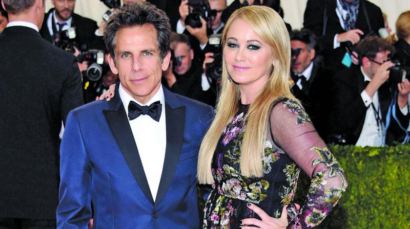 Ben Stiller and Christine Taylor
