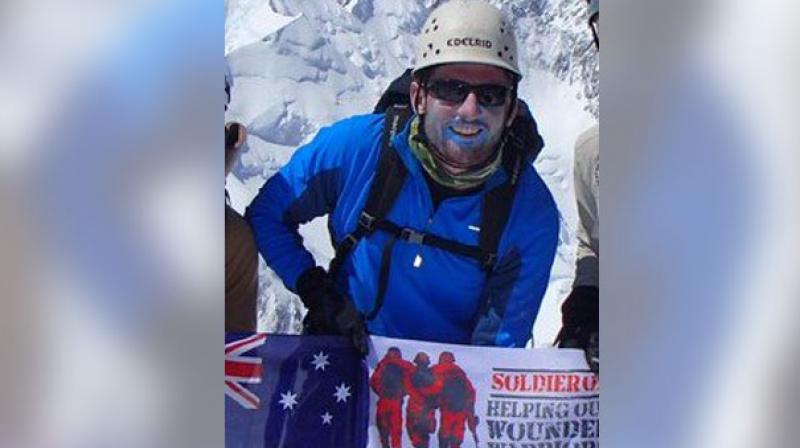 Rescuers managed to reach Terry Harch late Thursday and he was airlifted out during a break in bad weather on Friday afternoon. (Photo: Twitter | @SoldierOnAust)