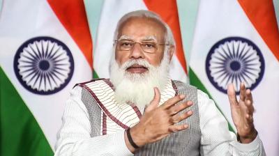 PM Modi and the heads of 27-member states of EU virtual summit