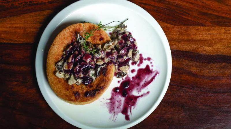 Mushroom vol au vent