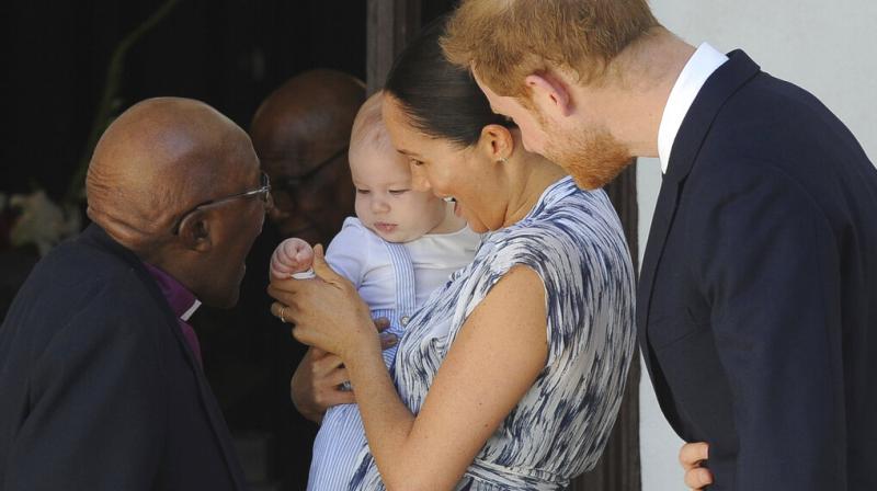 Cape Town Archbishop meets Baby Archie