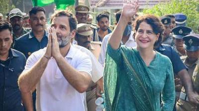 Congress leaders Rahul Gandhi and Priyanka Gandhi. (Photo: PTI)