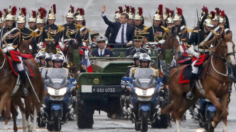 Inauguration day: Emmanuel Macron takes over as Frances new president
