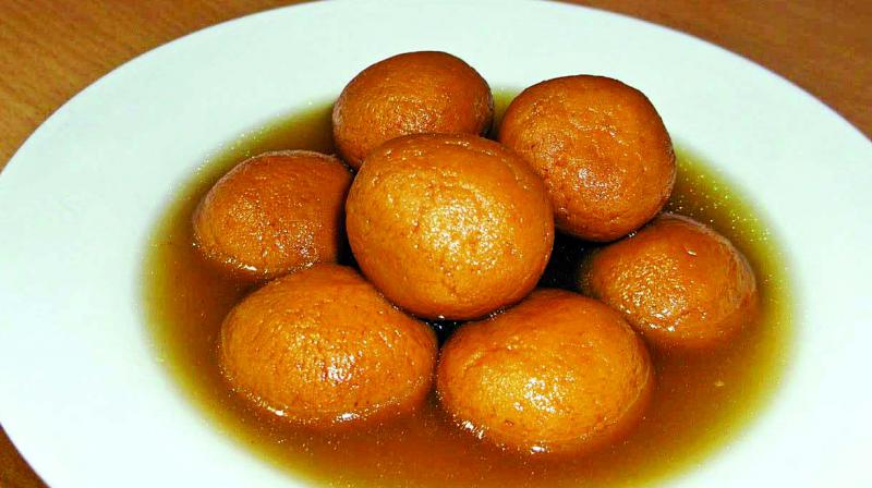 Jaggery rasgulla