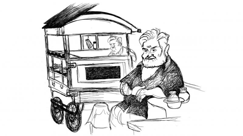 A sketch from The Saga of Kalpathy: The Story of Palghat Iyers by E.P. Unny A sketch from The Saga of Kalpathy: The Story of Palghat Iyers by E.P. Unny