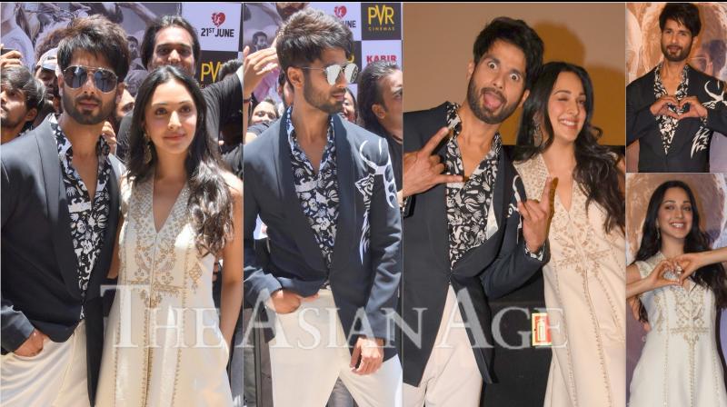PHOTOS: Shahid-Kiara rebel without cause at Kabir Singh trailer launch PHOTOS: Shahid-Kiara rebel without cause at Kabir Singh trailer launch