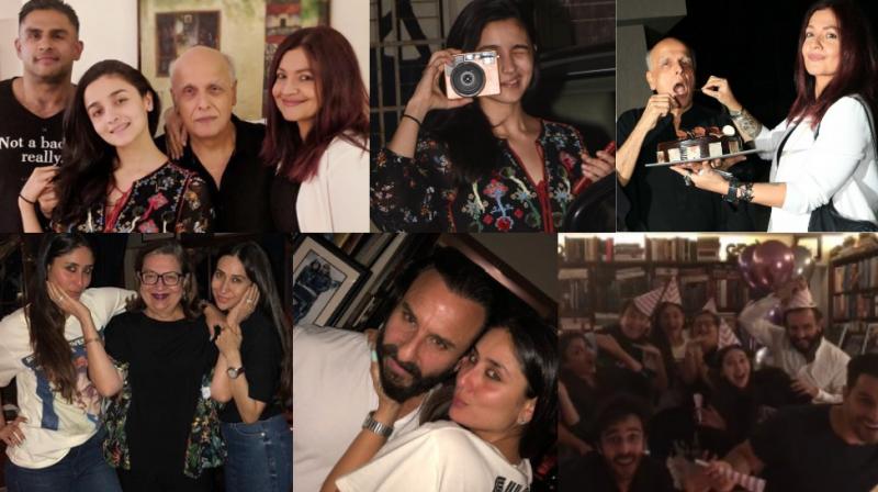 Alia, siblings together for Bhatt Srs 70th, Kareena with family on special day Alia, siblings together for Bhatt Srs 70th, Kareena with family on special day