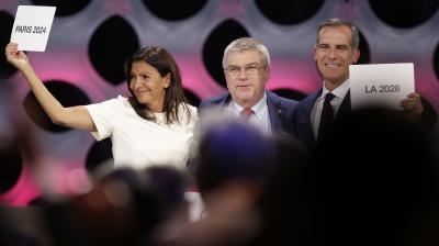 IOC elects Paris and Los Angeles to host 2024 and 2028 summer Olympics