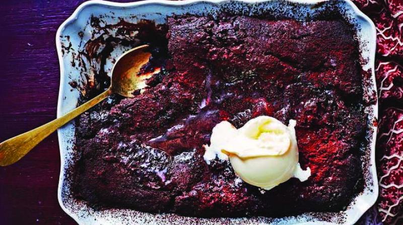 Self-Saucing Chocolate Pudding