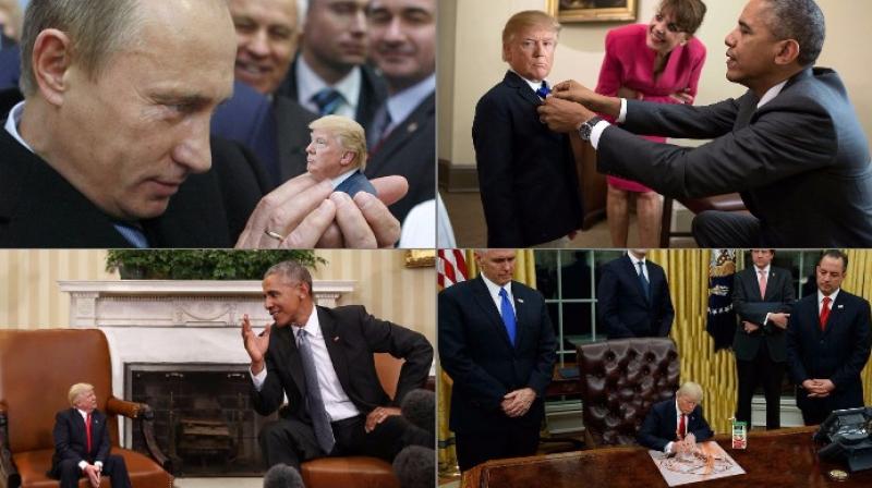 Netizens decided to make Trump look small in epic Photoshop trend
