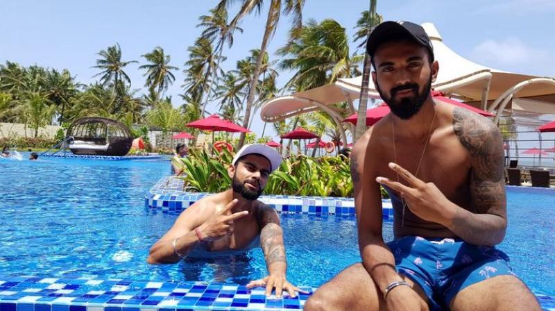 The Indians were completely dominant in the game, finishing off the hosts by the end of Day 4, giving them an extra day to cool down. (Photo: Twitter/ Virat Kohli)