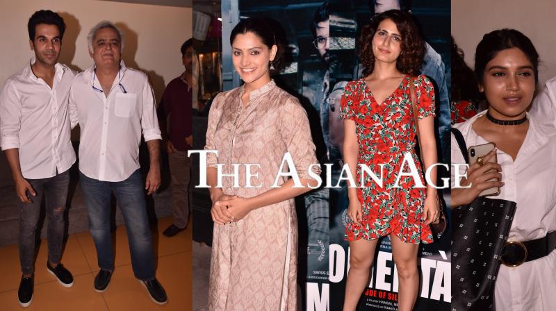 B-town celebs gather at Omertas special screening & Hansal Mehtas bday B-town celebs gather at Omertas special screening & Hansal Mehtas bday